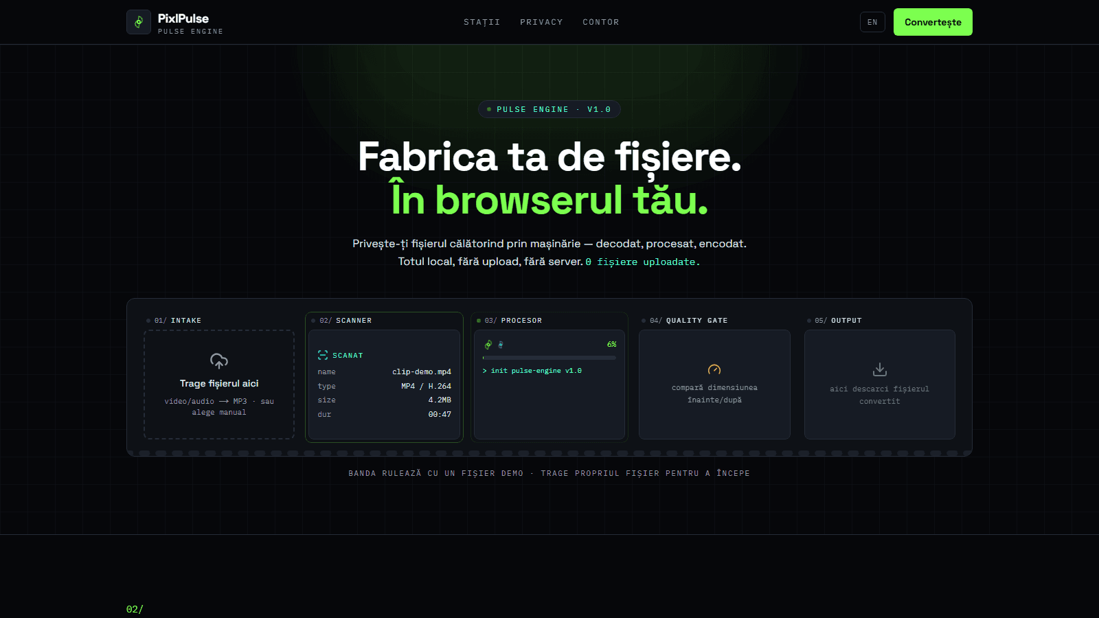PixlPulse — Site & identitate digitală